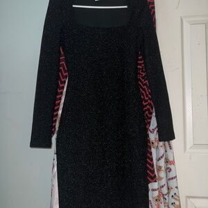 Sparkle Black Dress great for night out only worn once